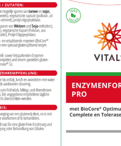 Enzymenformule Pro etiket